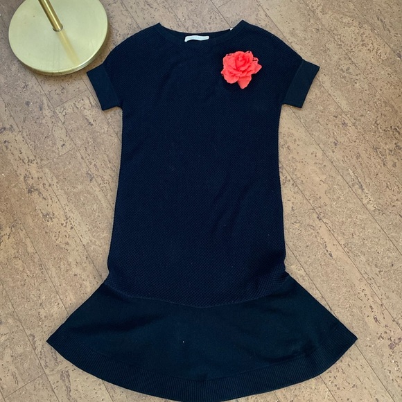 Marc O’Polo pointe knit black dress! Classic and stylish, tiered ruffle! Size 36 - Picture 13 of 17